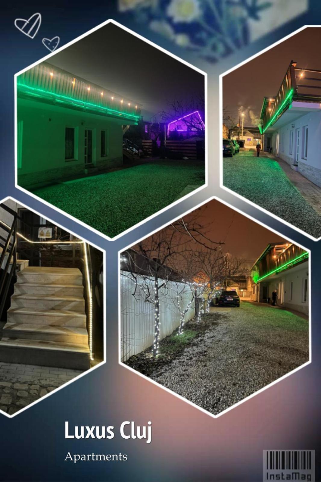 Luxus Cluj Airport Apartments ภายนอก รูปภาพ